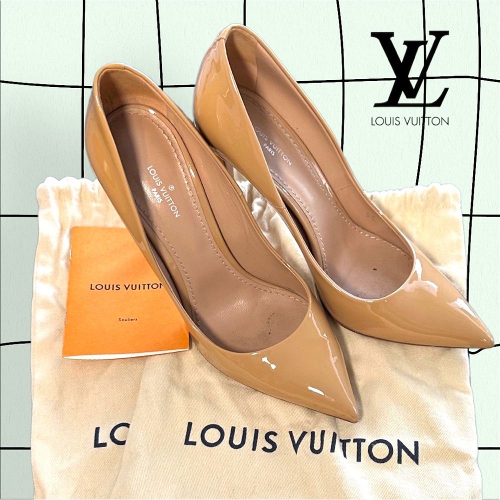 LV Nude Patent Stiletto